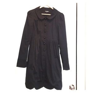 Betsey Johnson empire waist coat - size 8